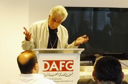 Der irakische Dichter Saadi Youssef