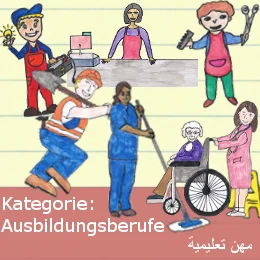 Bildwoerterbuch Deutsch-Arabisch Berufe