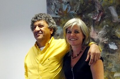 Najem Wali und Gitti Schneider