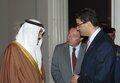 v.l.: S.K.H. Prinz Salman bin Abdulaziz Al Saud, Gouverneur der Region Riad, Dr. Stefan Weber, Houssam Maarouf